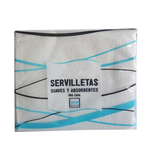 SERVILLETA 30 X 30 2 Capas. BLANCA (Caja 4800 udes)                                                                                                                                                                                                  