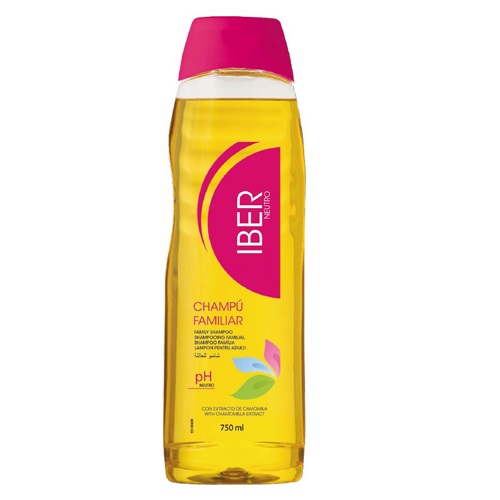CHAMPU IBER 750 ml (caja 12 uds)                                                                                                                                                                                                          
